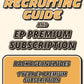 Recruiting Guide & EP Premium Subscription